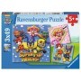 Puzzle Super Patrula catelusilor 3x49 piese